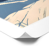 Big Bear Travel Poster - California 1 (Ecke)