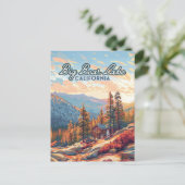 Big Beat Lake Festival San Bernardino Vintag Postkarte (Stehend Vorderseite)