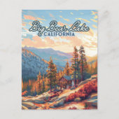 Big Beat Lake Festival San Bernardino Vintag Postkarte (Vorderseite)