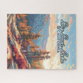 Big Beat Lake Festival San Bernardino Vintag Puzzle (Horizontal)