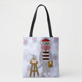 Big Beatnik Sockmonkey Tasche