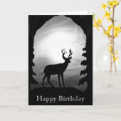 Big Beautiful Buck Karte (Gelbe Blume)