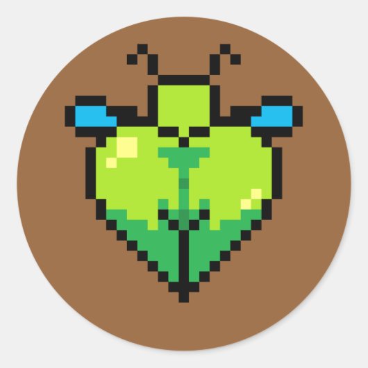 Big beautiful bug Hintern Sticker (Vorderseite)