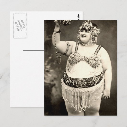 Big & Beautiful Postkarte (Vorne/Hinten)