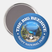 Big Beehive Hike (rd) Magnet (Vorderseite/Rückseite)