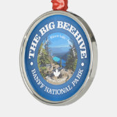 Big Beehive Hike (rd) Ornament Aus Metall (Links)