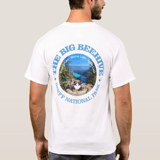 Big Beehive Hike (rd) T-Shirt (Rückseite)