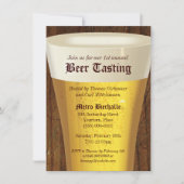 Big Beer Degustation Party Einladung (Vorderseite)