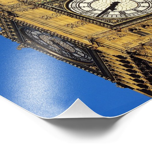 Big Ben 1 Foto Print (Ecke)