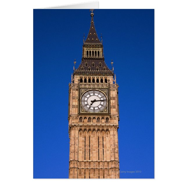 Big Ben an der britischen Hauptstadt (Vorne)