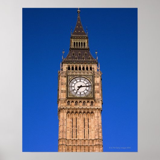 Big Ben an der britischen Hauptstadt Poster (Vorne)