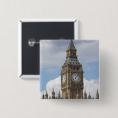 Big Ben and Houses of Parliament, London, Button (Vorne & Hinten)
