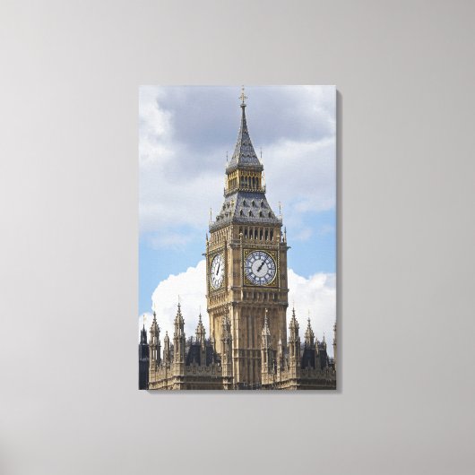 Big Ben and Houses of Parliament, London, Leinwanddruck (Vorderseite)