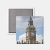 Big Ben and Houses of Parliament, London, Magnet (Vorderseite/Rückseite)