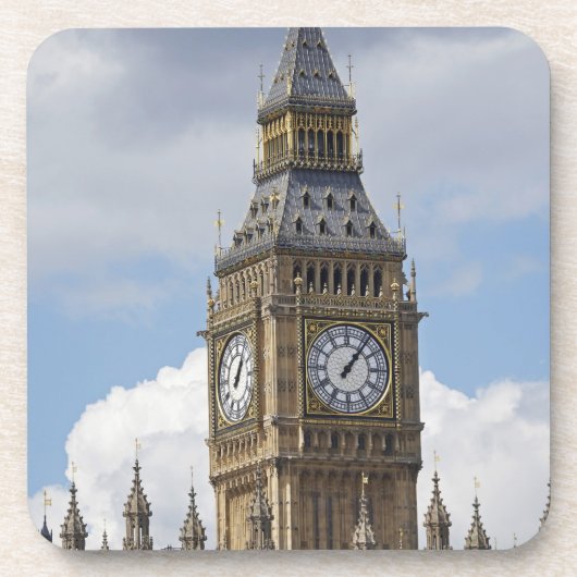 Big Ben and Houses of Parliament, London, Untersetzer (Vorderseite)