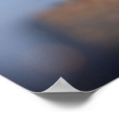 Big Ben at Sunset - London Poster (Ecke)