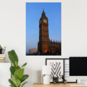 Big Ben at Sunset - London Poster (Heimbüro)