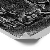 Big Ben aufbrechen Poster (Ecke)