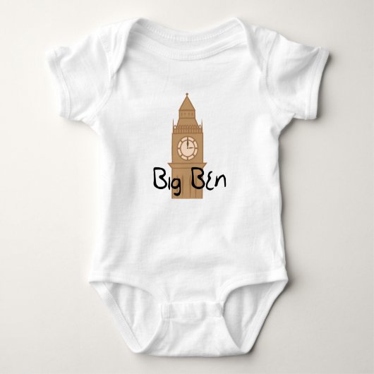 Big Ben Baby Strampler (Vorderseite)
