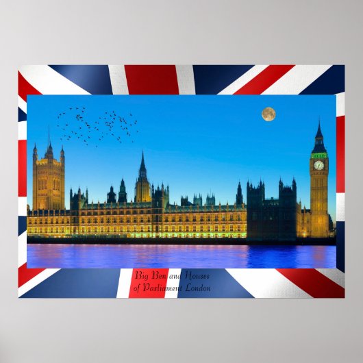 Big Ben-Bild für Poster (Vorne)