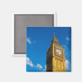 Big Ben Blue Sky Magnet (Vorderseite/Rückseite)