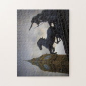 Big Ben - Boadicea Statue - London - 11x14 -252 PC Puzzle (Vertikal)