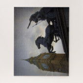 Big Ben - Boadicea Statue London - 16x20 - PC 520 Puzzle (Vertikal)