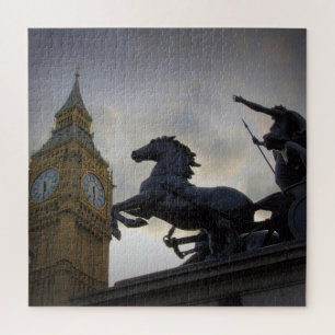 Big Ben - Boadicea Statue London - 20x20 - 676 pc Puzzle