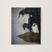 Big Ben - Boadicea Statue - London 8x10 - 110 pc Puzzle (Vertikal)