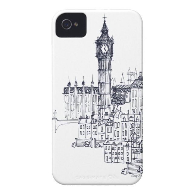 Big Ben Case-Mate iPhone Hülle (Rückseite)