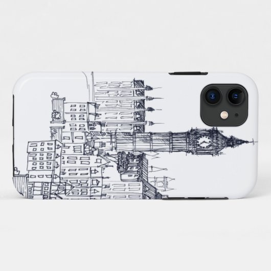 Big Ben Case-Mate iPhone Hülle (Rückseite (Horizontal))