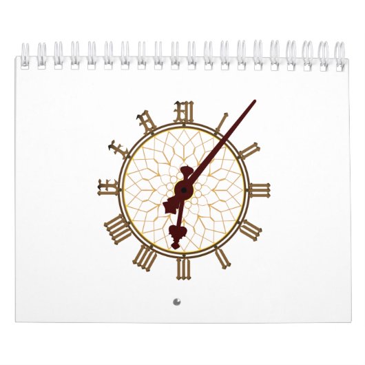 Big Ben Clock Face and Hands Detail Kalender (Titelbild)