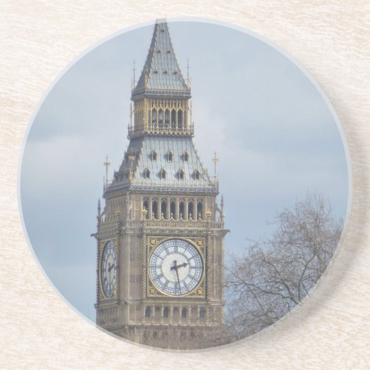 Big Ben Clock Getränkeuntersetzer (Vorne)