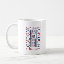 Big Ben Clock Tower Britische Sehenswürdigkeit Des Kaffeetasse