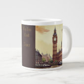 Big Ben Clock Tower, das Herz Londons Jumbo-Tasse (Vorderseite Rechts)