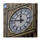 Big Ben Clock Tower Fliese (Vorderseite)