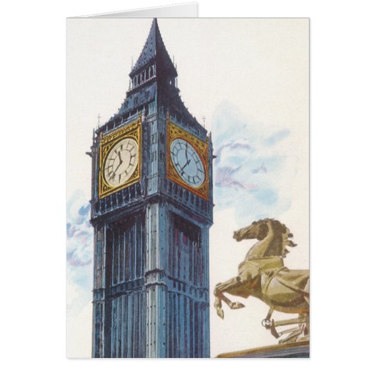 Big Ben Clock Tower im Palast von Westminster (Vorne)