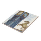 Big Ben Clock Tower im Palast von Westminster Fliese (Seite)