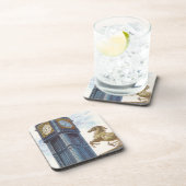 Big Ben Clock Tower im Palast von Westminster Getränkeuntersetzer (Rechte Seite)