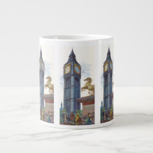 Big Ben Clock Tower im Palast von Westminster Jumbo-Tasse