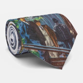 Big Ben Clock Tower im Palast von Westminster Krawatte (Gerollt)