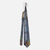 Big Ben Clock Tower im Palast von Westminster Krawatte (Rückseite)