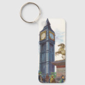 Big Ben Clock Tower im Palast von Westminster Schlüsselanhänger (Vorderseite)