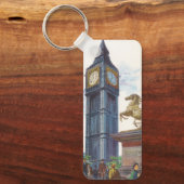 Big Ben Clock Tower im Palast von Westminster Schlüsselanhänger (Vorderseite)