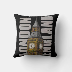 Big Ben Clock Tower London England Großbritannien Kissen