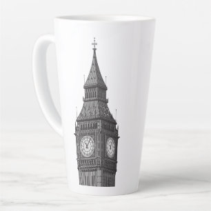 Big Ben Clock Tower London England Milchtasse