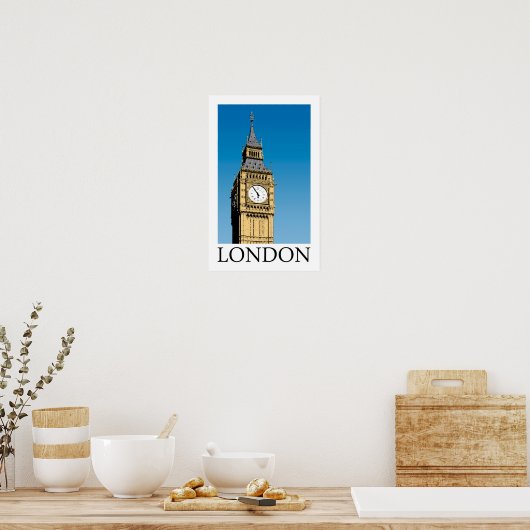Big Ben Clock Tower Poster (Küche)