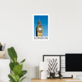 Big Ben Clock Tower Poster (Heimbüro)