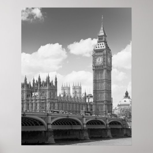 Big Ben Clocktower Poster (Vorne)