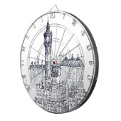 Big Ben Dartscheibe (Vorderseite rechts)